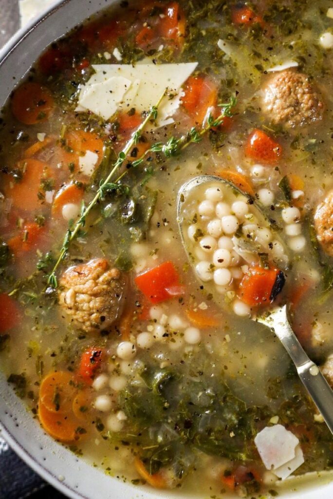 Italian Wedding Soup- Must Love Garlic