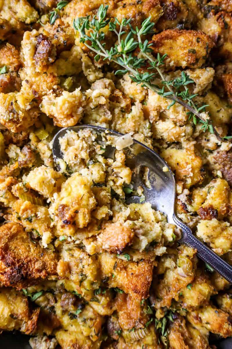 Classic Potato Bread & Spicy Sausage Stuffing Recipe