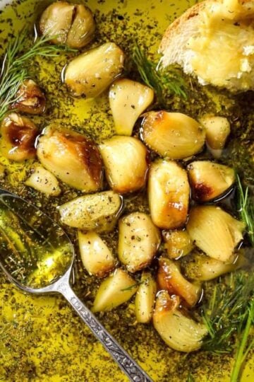 garlic olive oil dip for bread