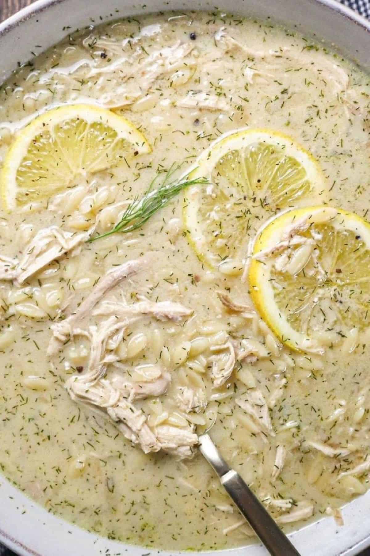 greek lemon orzo soup