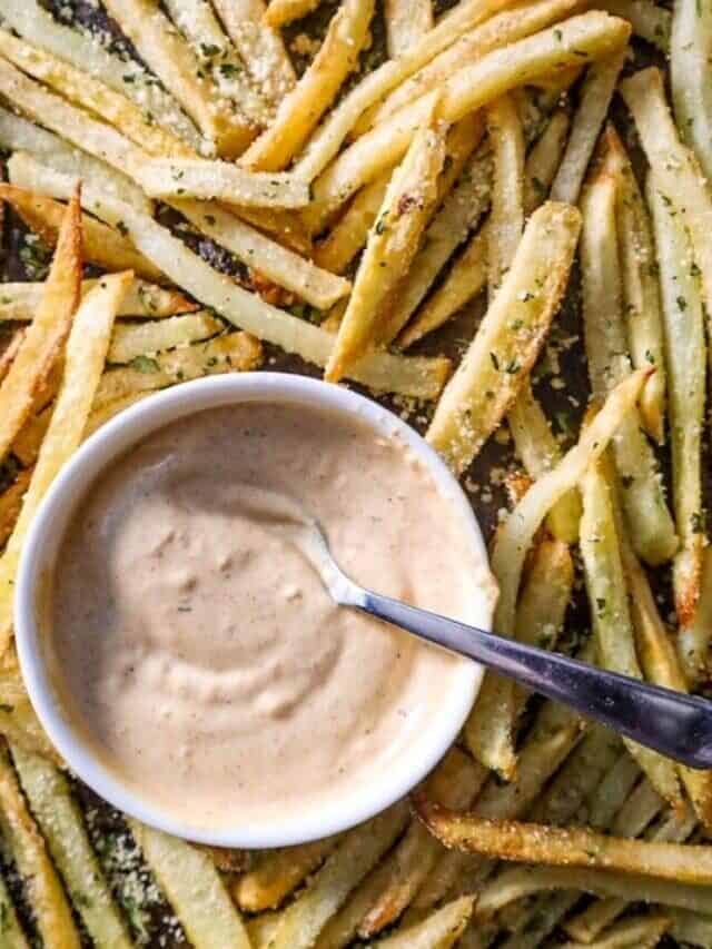 Garlic & Parmesan Pommes Frites