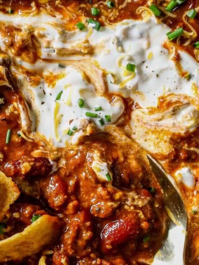 The Best Slow-Cooker Chili