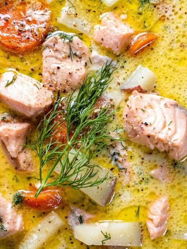 Lohikeitto (Finnish Salmon Soup)