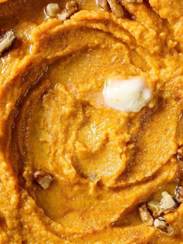 Honey Butter Sweet Potato Mash