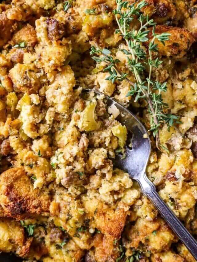 Classic Potato Bread & Spicy Sausage Stuffing