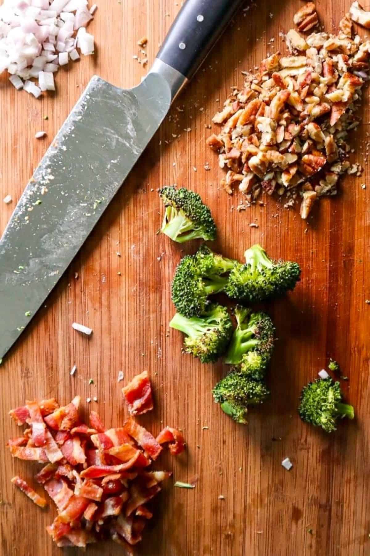 roasted broccoli salad ingredients