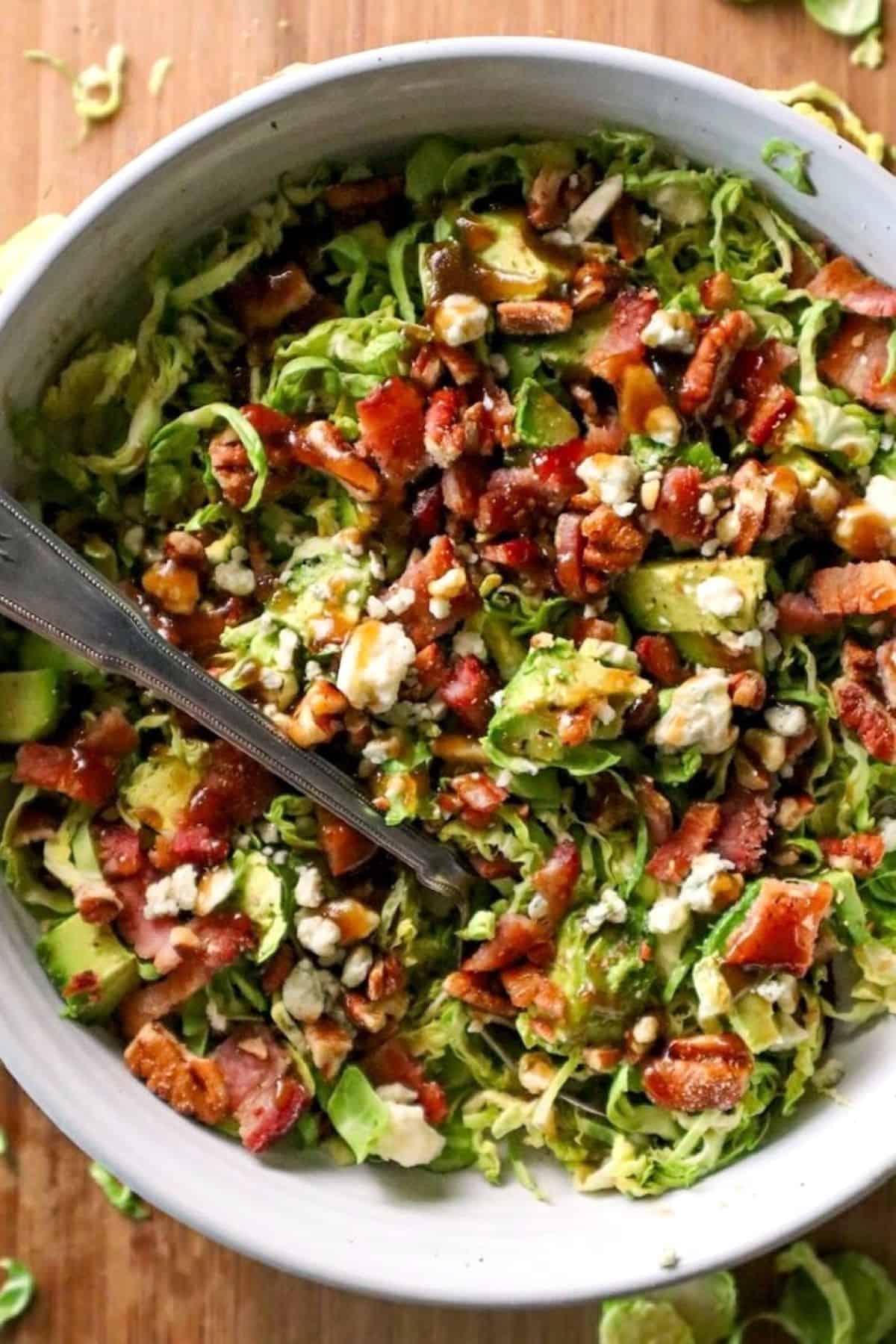 brussels sprouts salad bacon