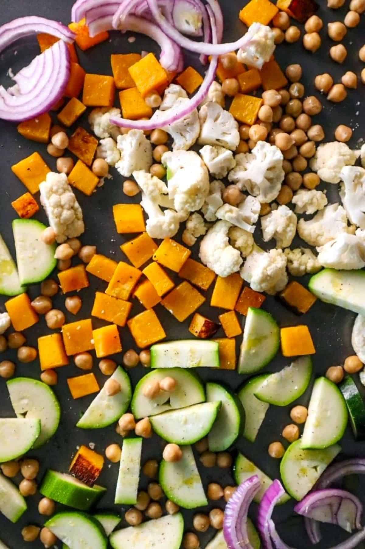 roasted vegetable salad ingredients
