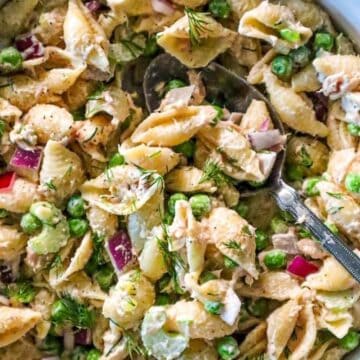 easy vintage tuna pasta salad