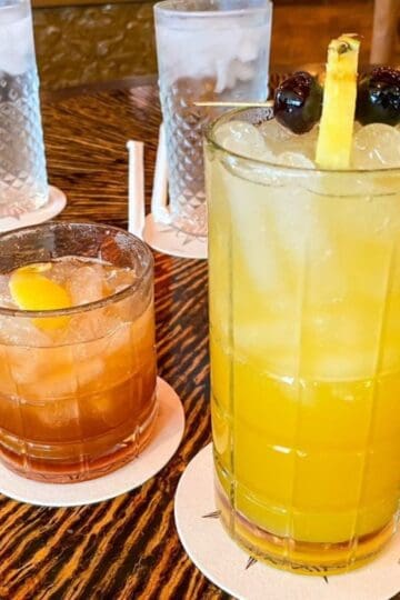 leaping lizard and temptress cocktails nomad lounge