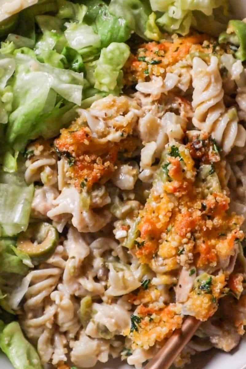 green bean and tuna casserole