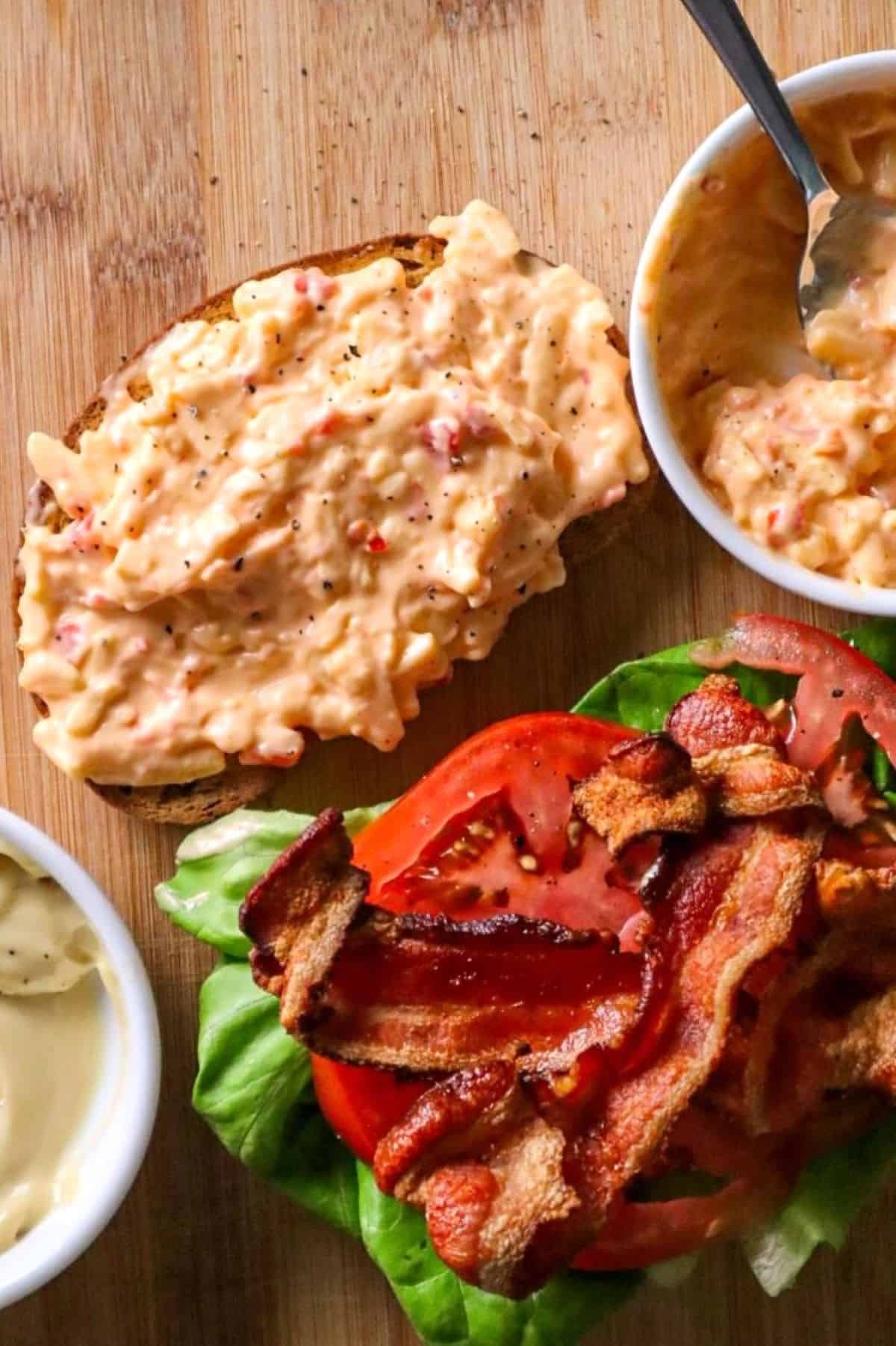 best blt sandwich with pimento cheese