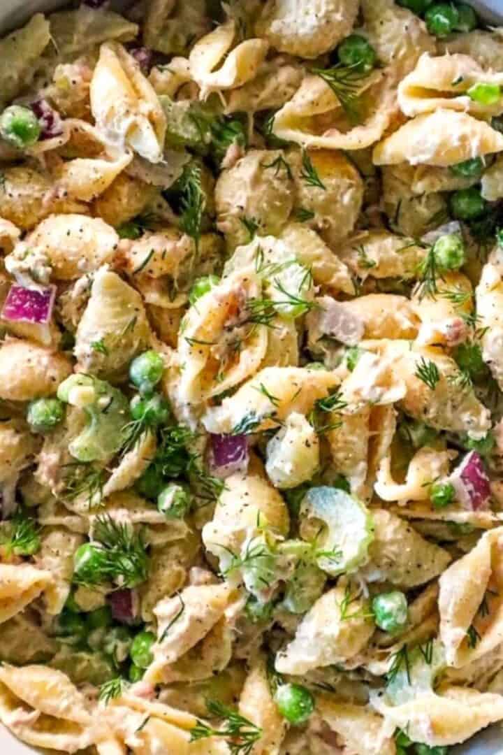 classic tuna pasta salad