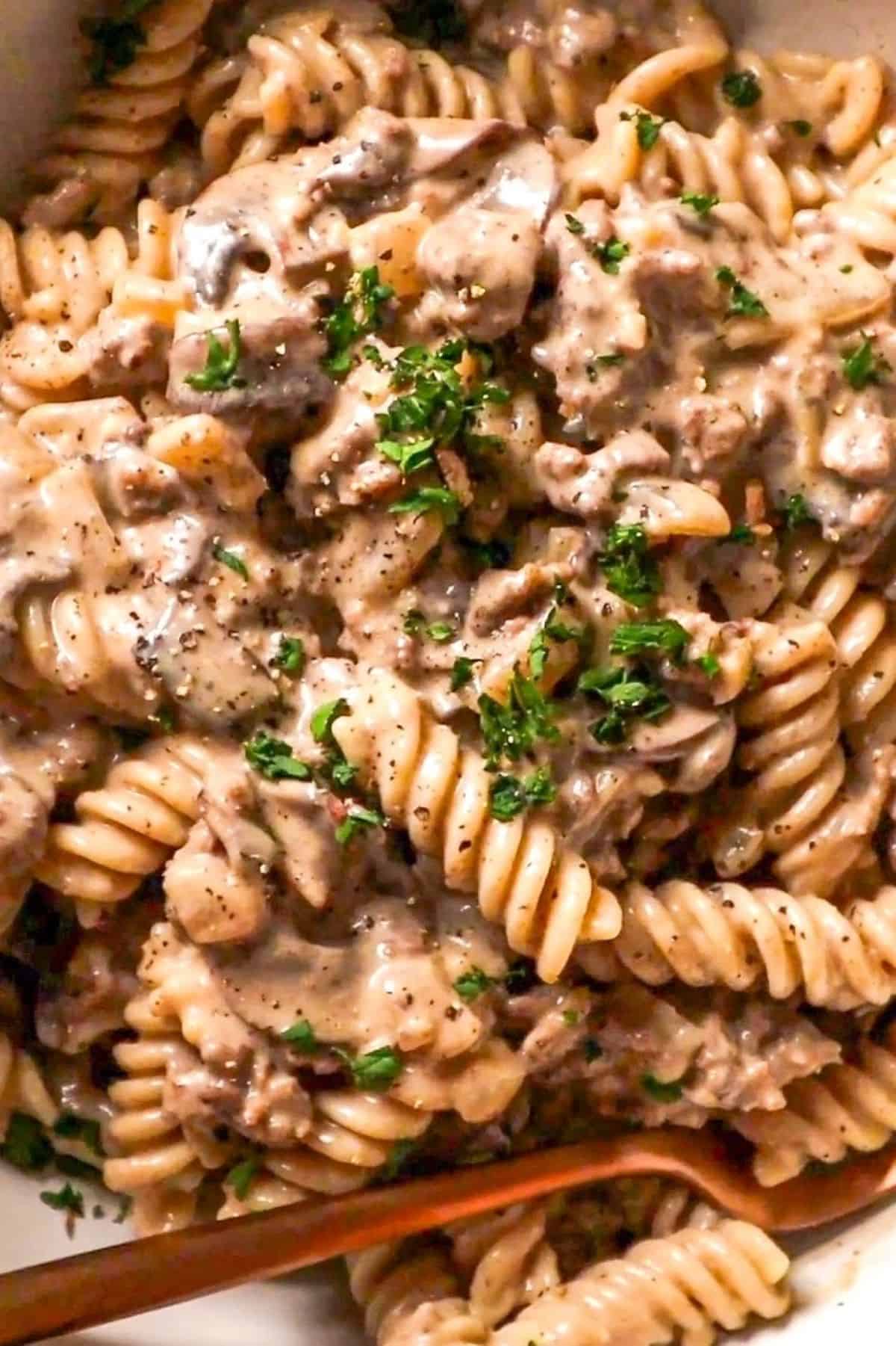 hamburger helper stroganoff