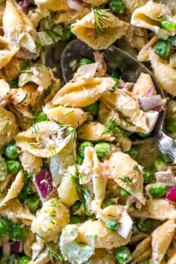 old fashioned tuna pasta salad