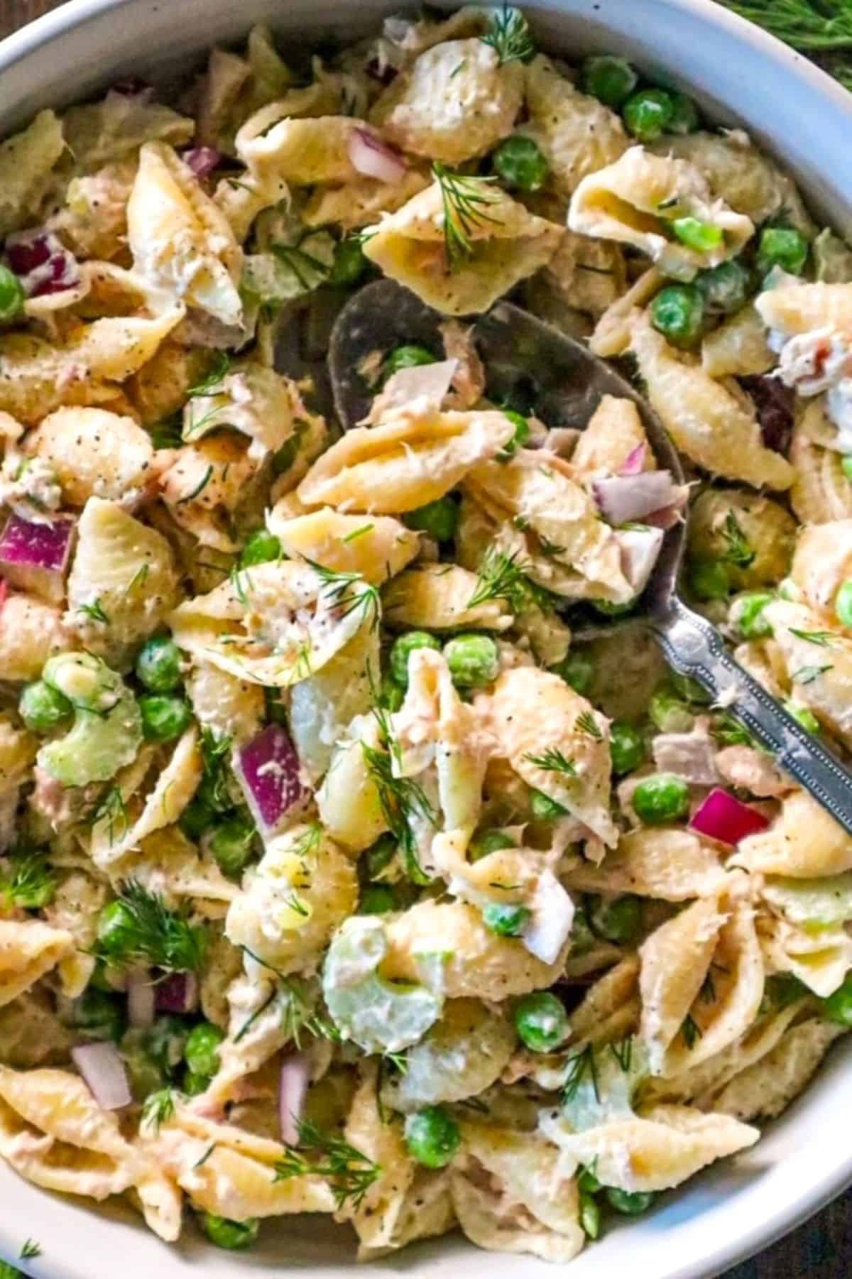southern style tuna pasta salad