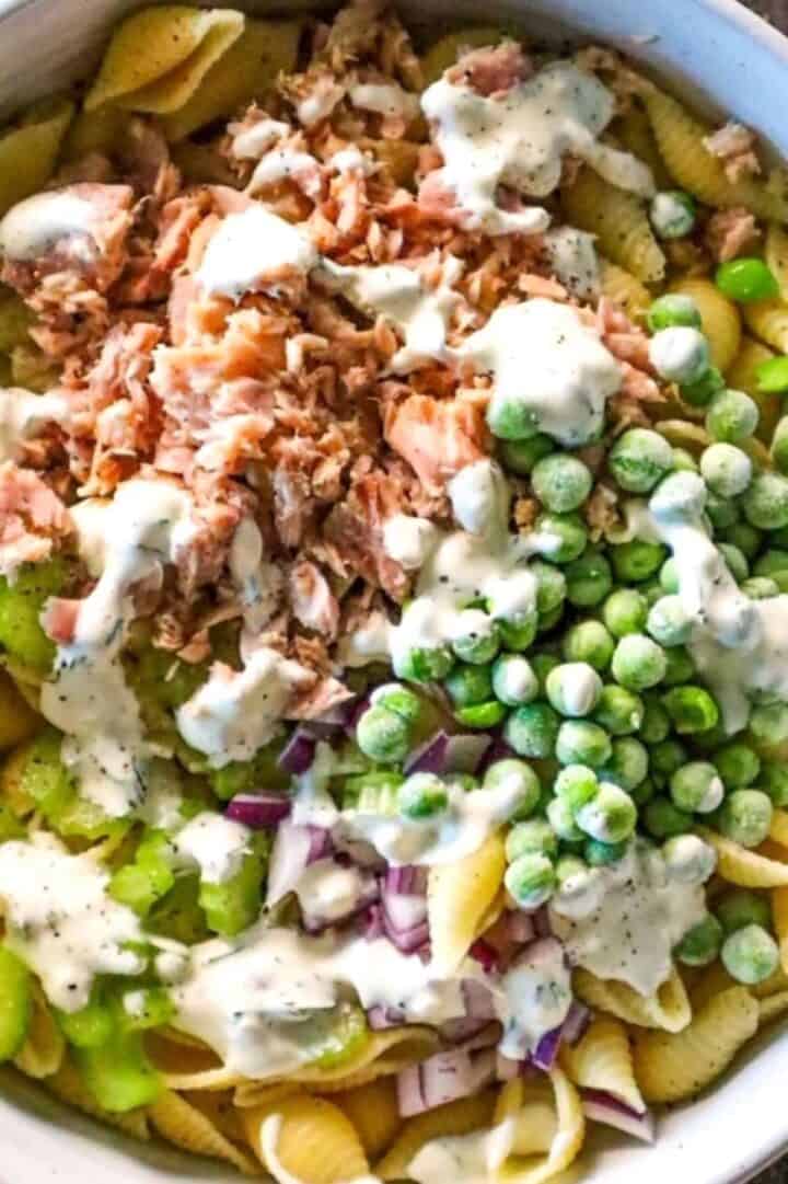 tuna pasta salad ingredients