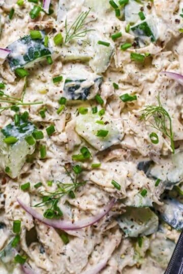 cucumber chicken salad