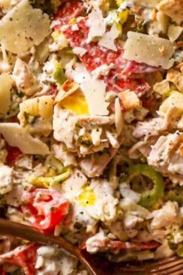 easy chopped italian chicken salad