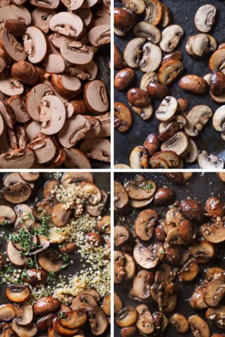 how to make sauteed garlic mushrooms