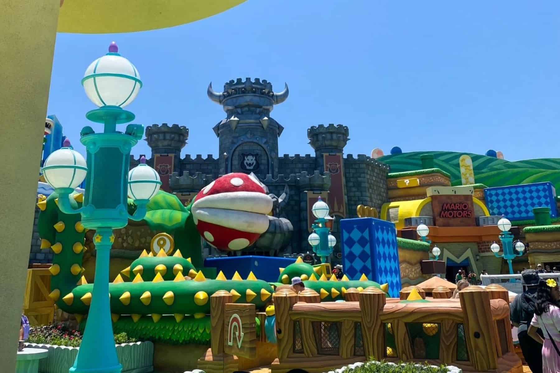 bowsers castle super nintendo world epic universe
