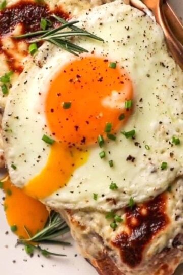 classic croque madame sandwich recipe