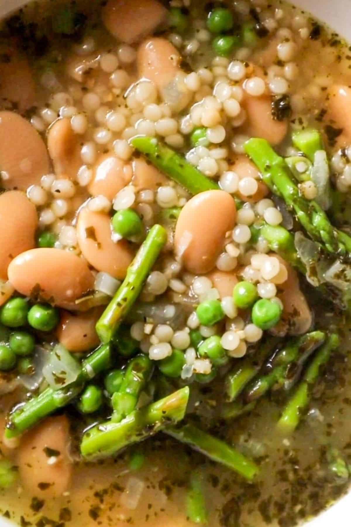 vegetarian couscous soup