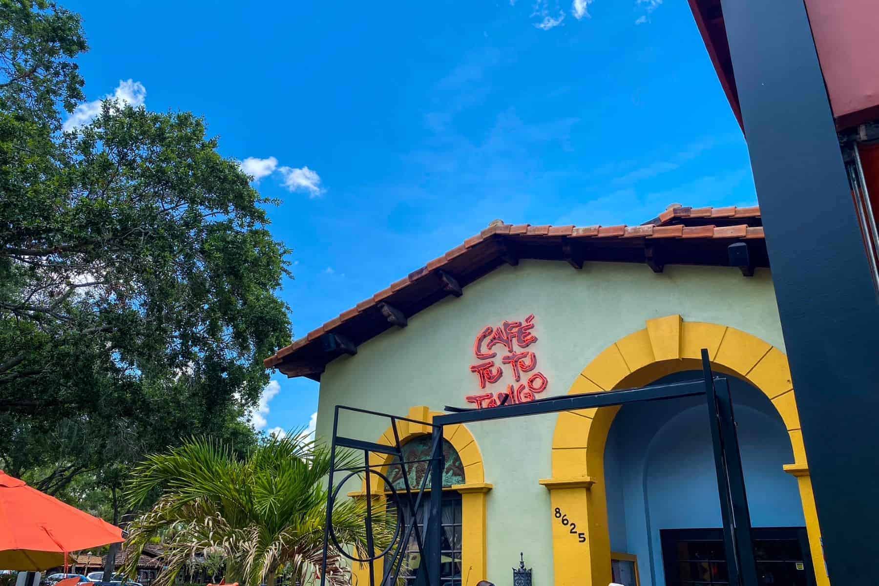 exterior view of cafe tu tu tango
