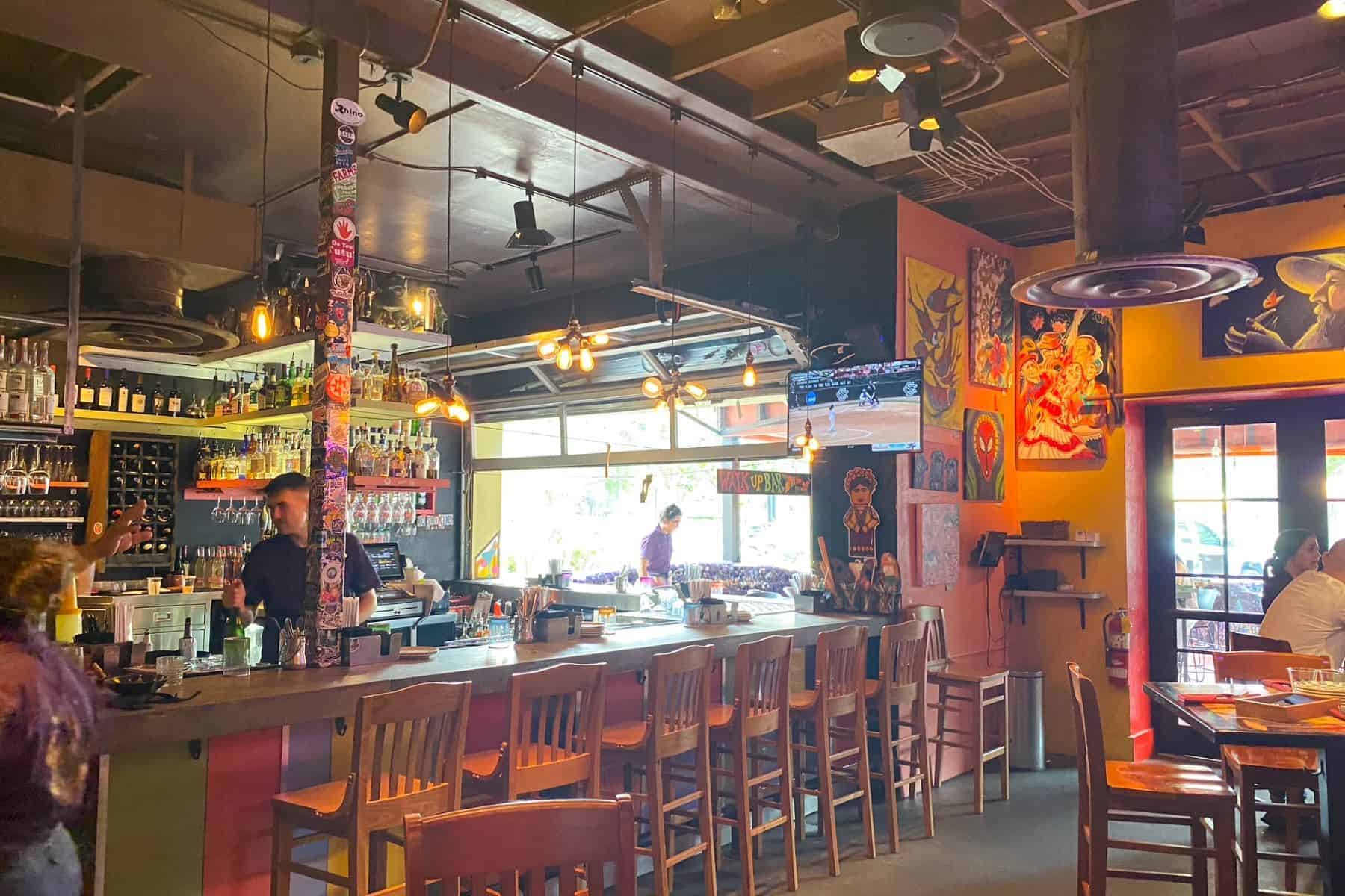 interior bar and seating cafe tu tu tango