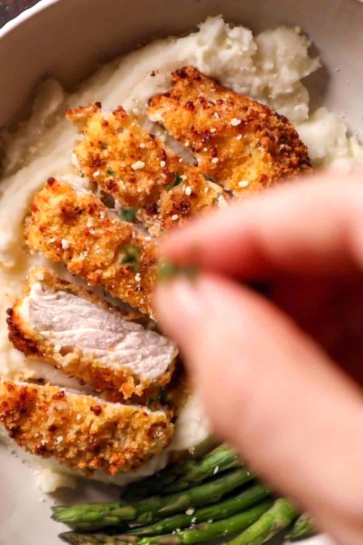 breaded pork chops air fryer