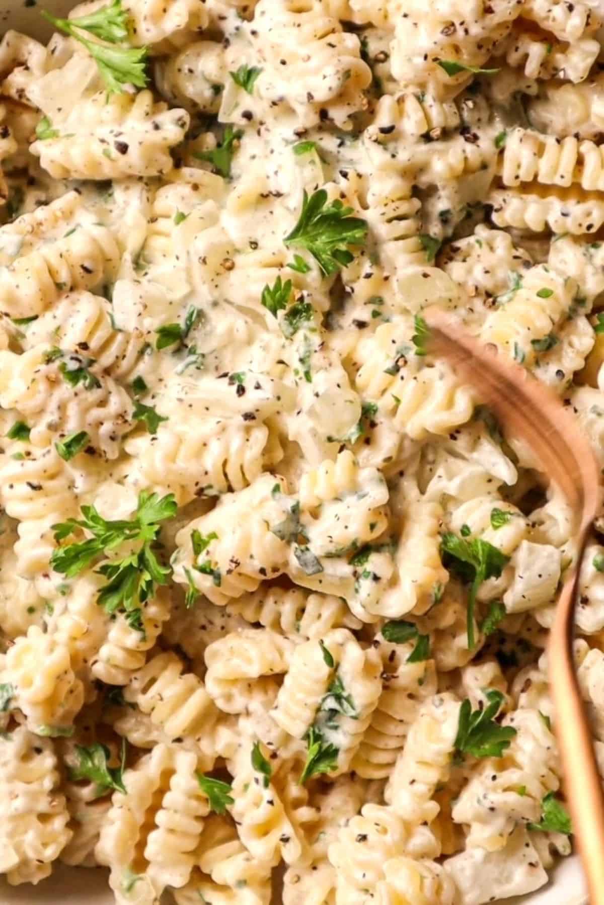 boursin cheese and pasta