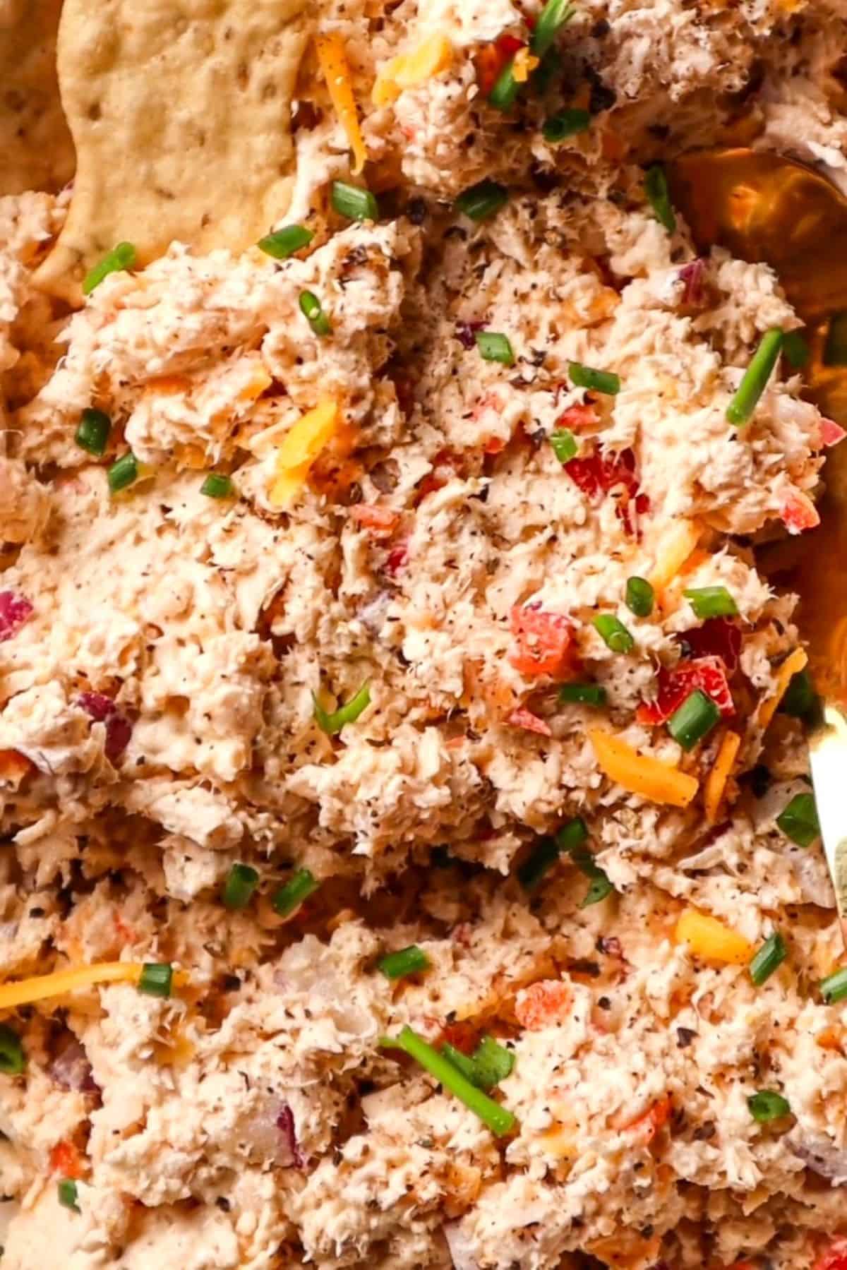 rotisserie chicken salad with cajun dressing