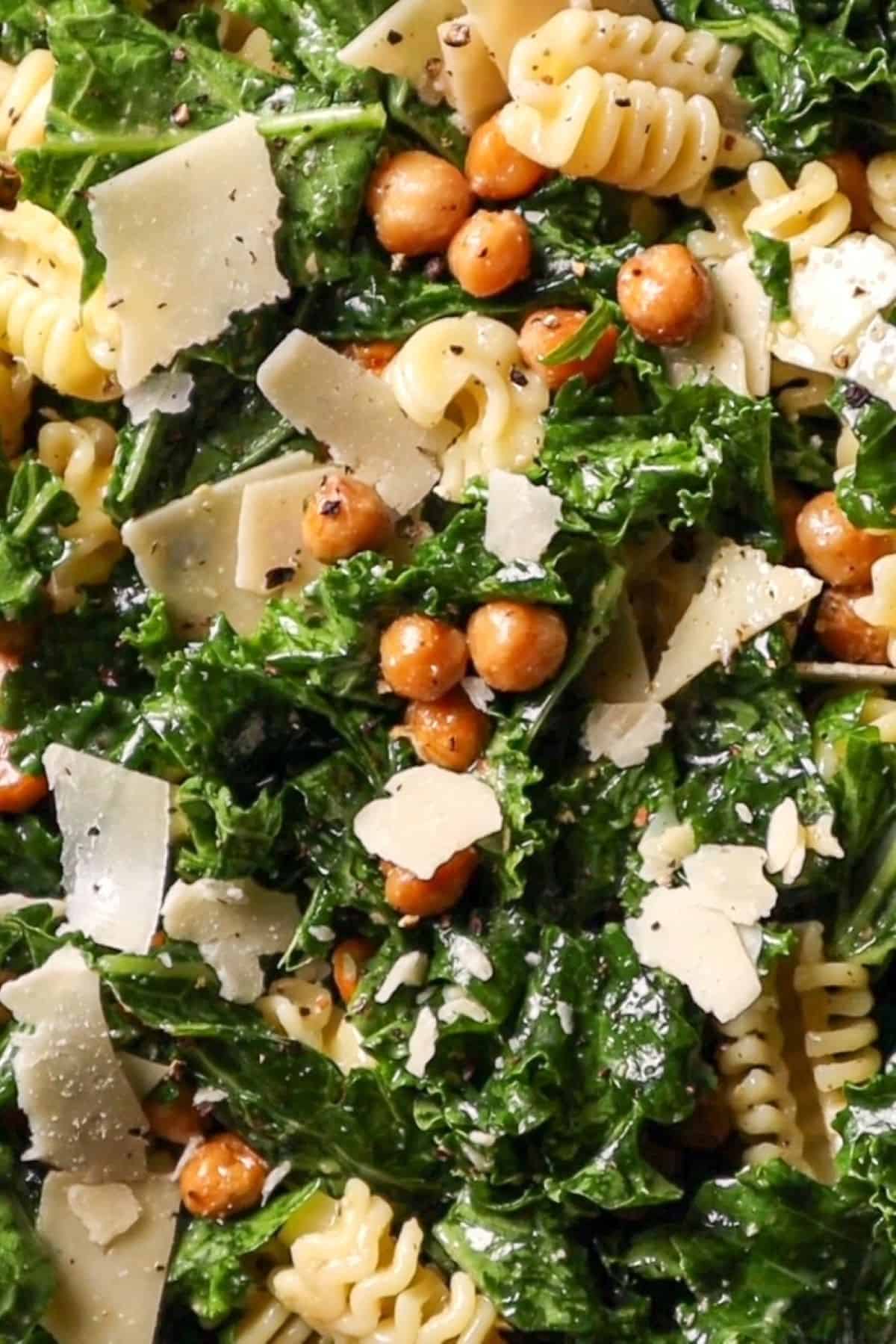 chickpea and kale salad