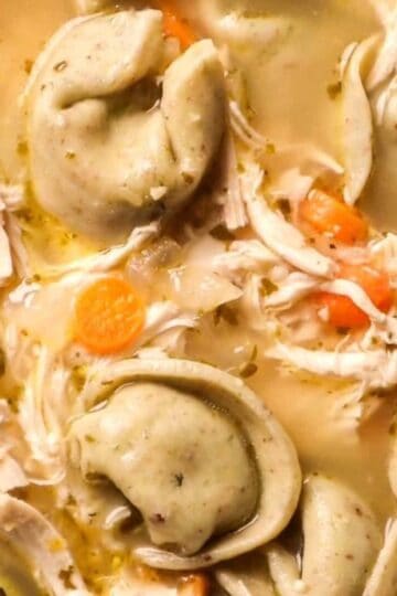 chicken and tortellini soup