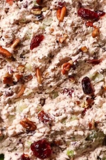 cranberry pecan rotisserie chicken salad