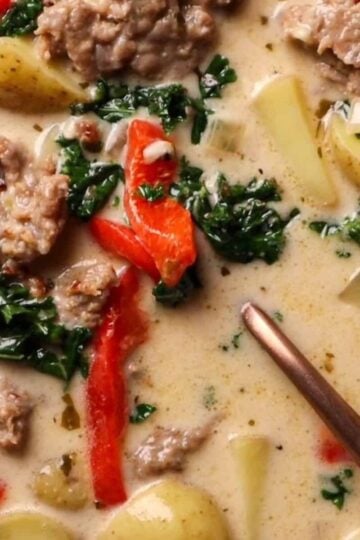 tuscan sausage soup with kale