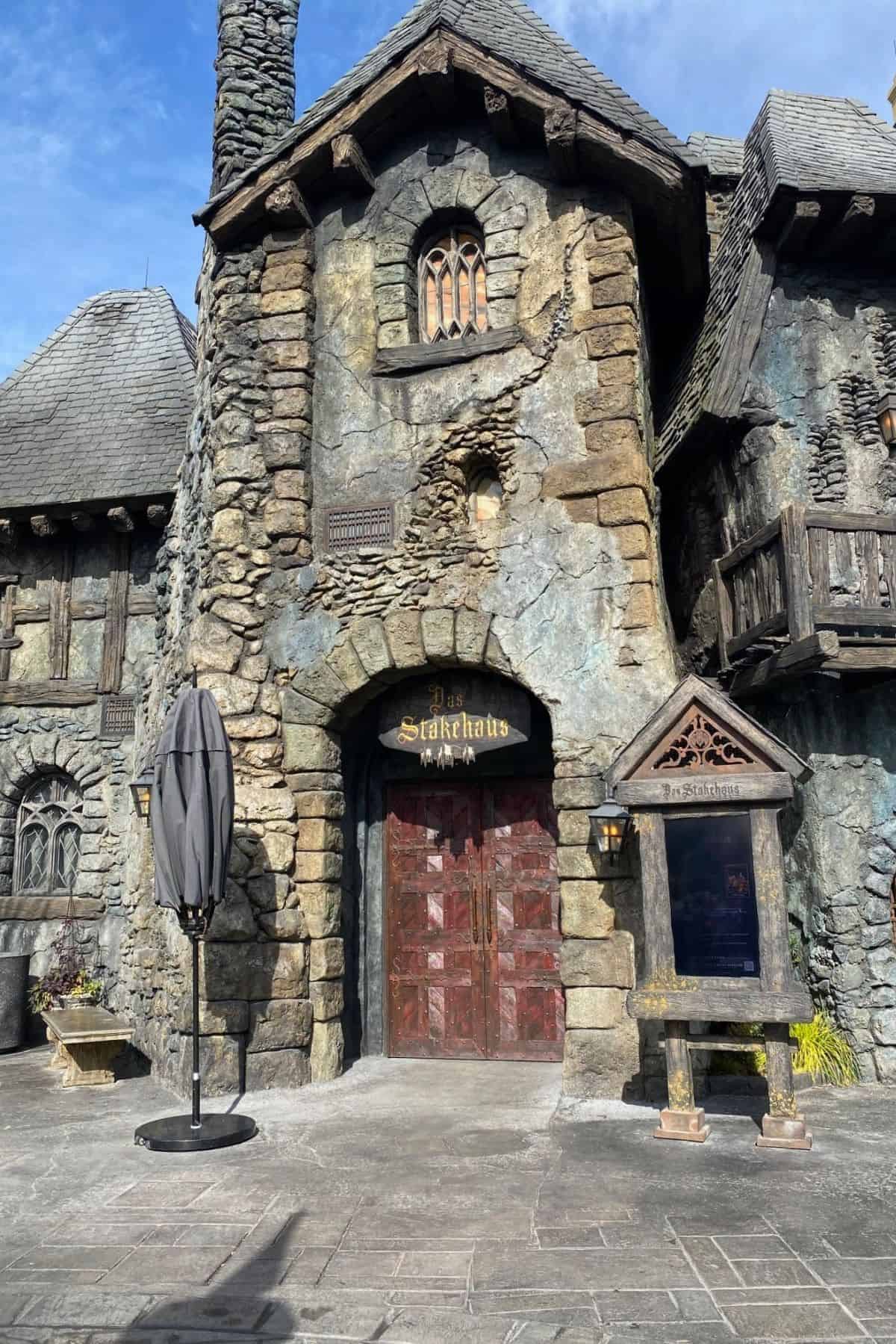 das stakehaus epic universe exterior