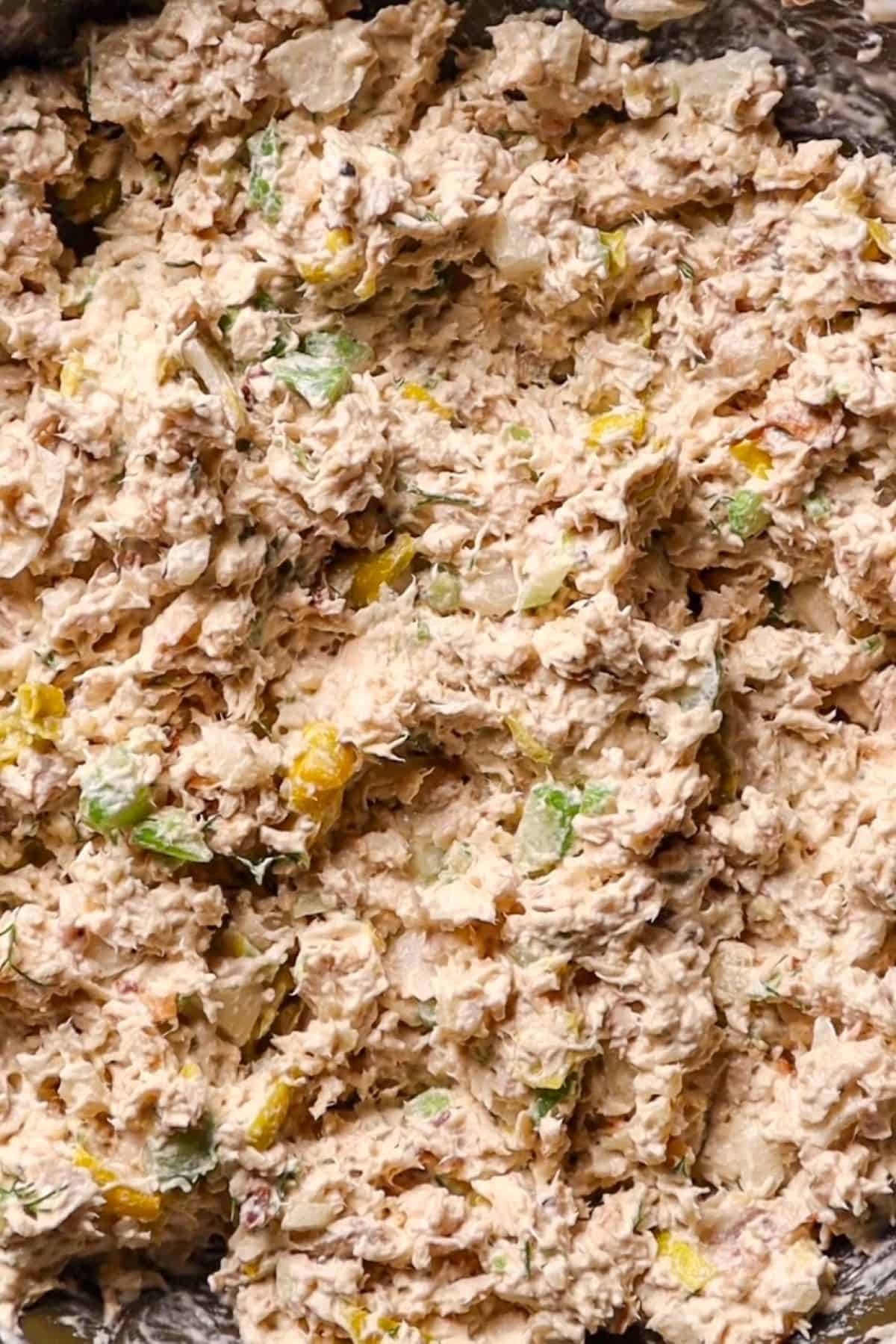 pepperoncini chicken salad with mayo
