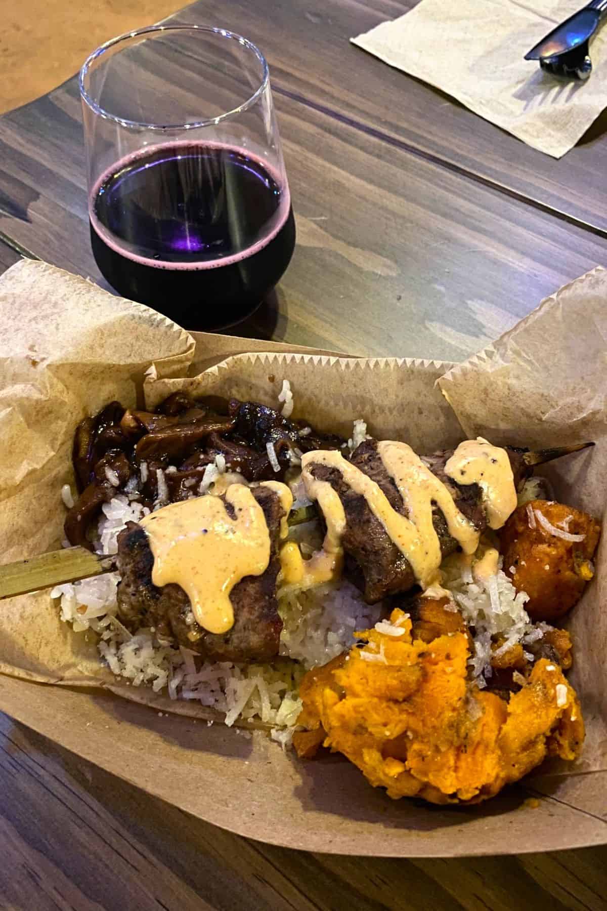 Stoick's Steak Bowl spit fyre grill epic universe