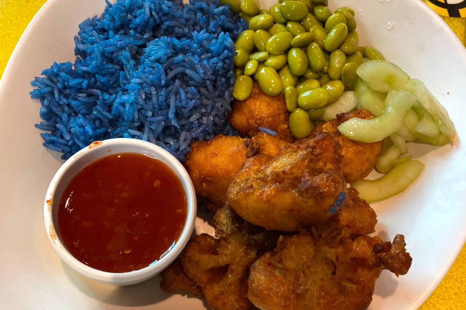 Carl's Crispy Cauliflower minions cafe