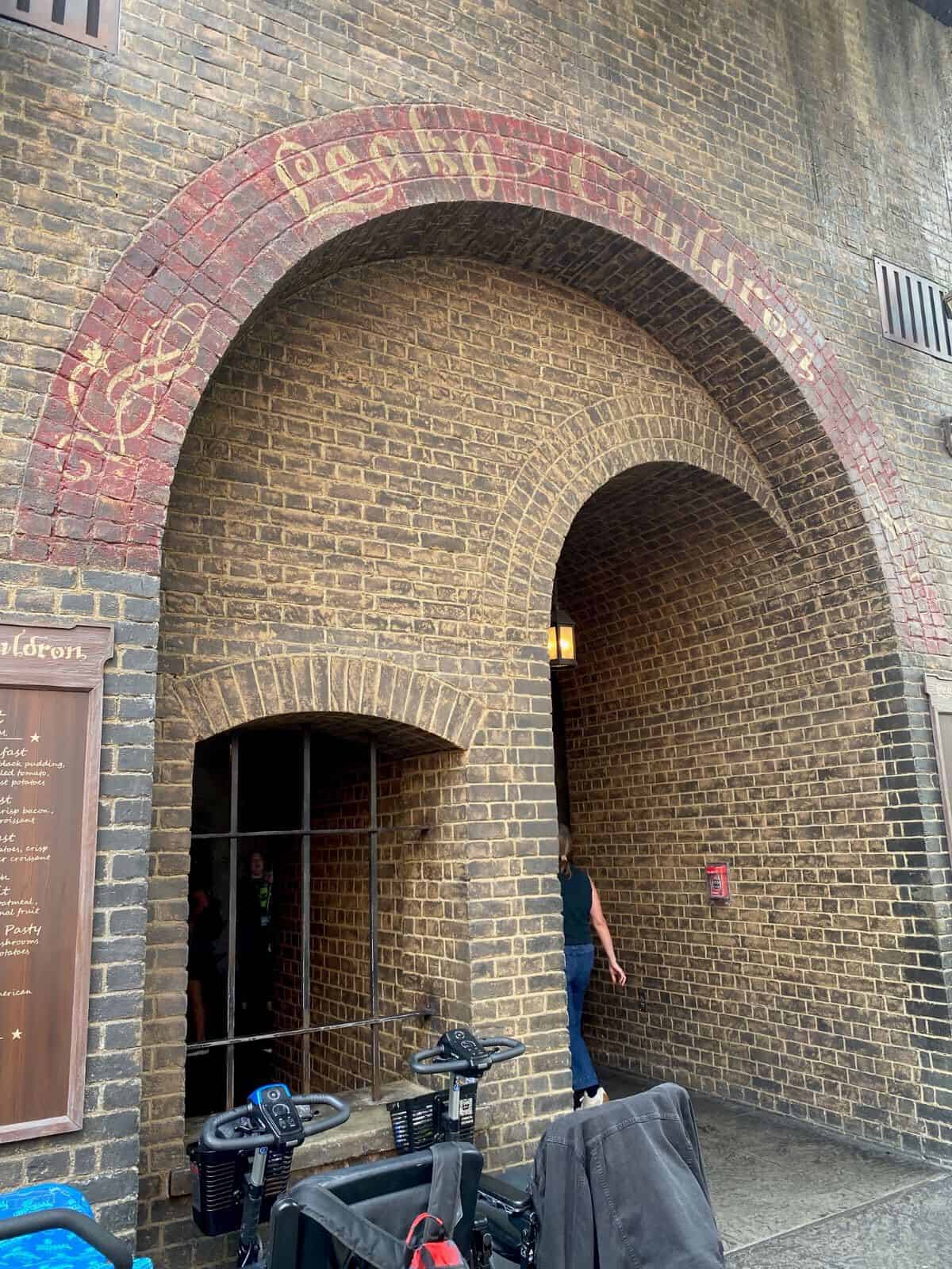 The leaky cauldron universal studios