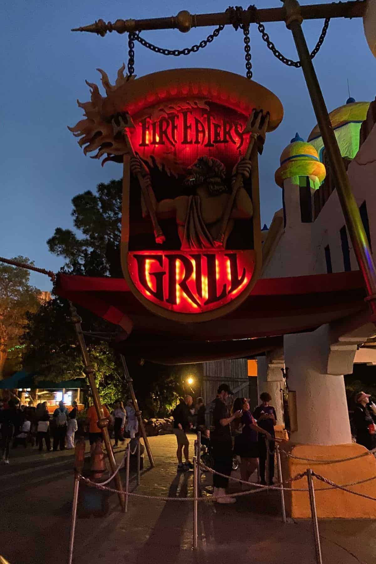 fire eaters grill universal islands of adventure