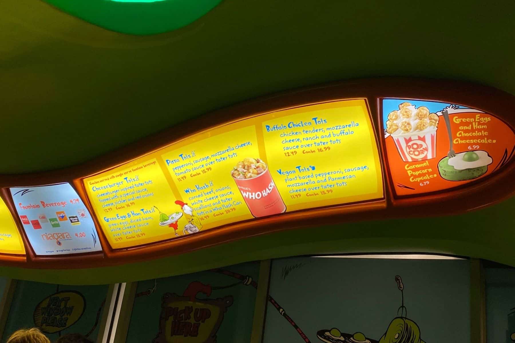 green eggs and ham cafe menu