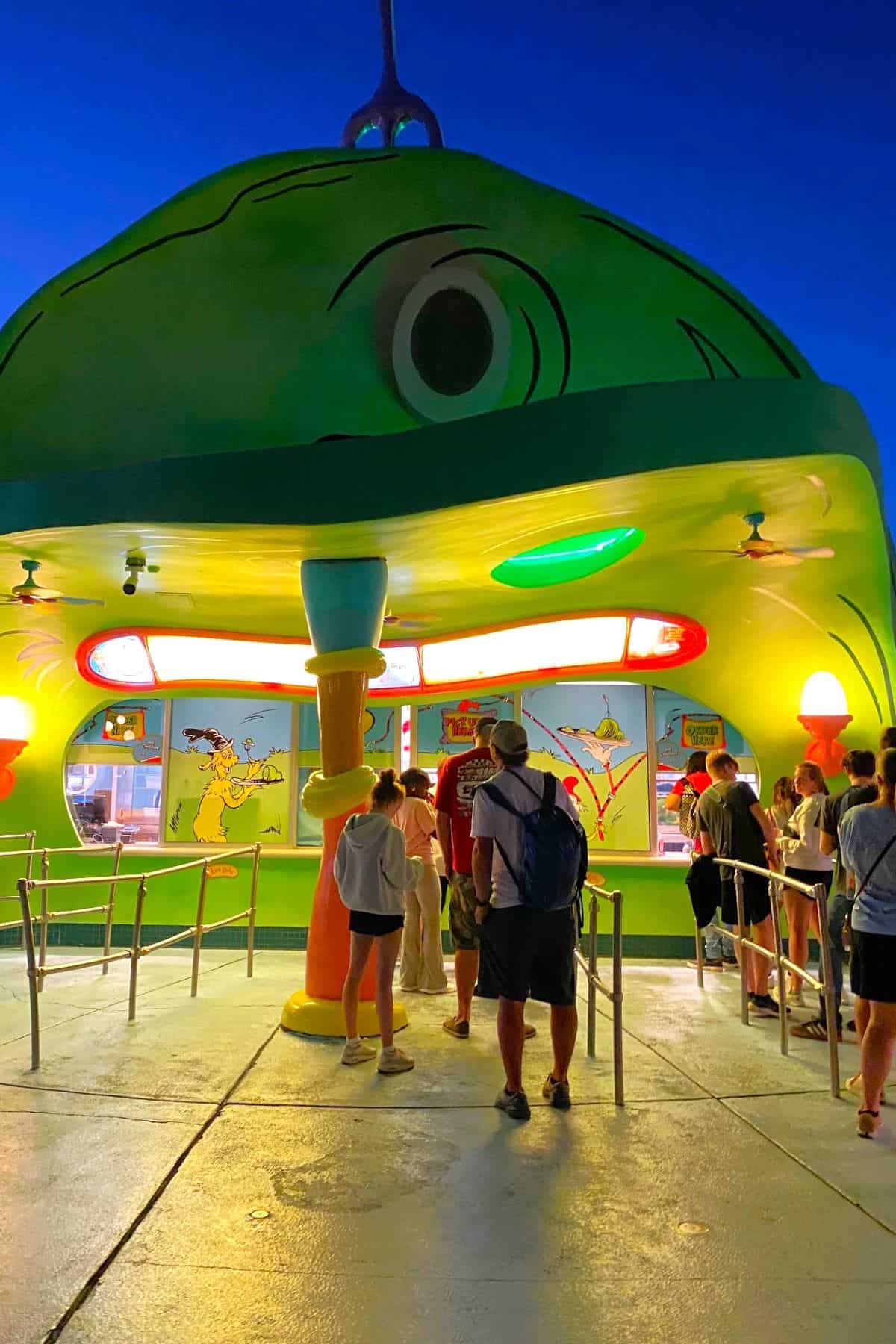 green eggs and ham stand islands of adventure