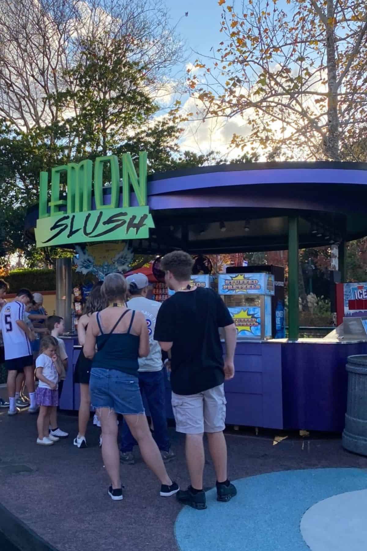 lemon slush stand