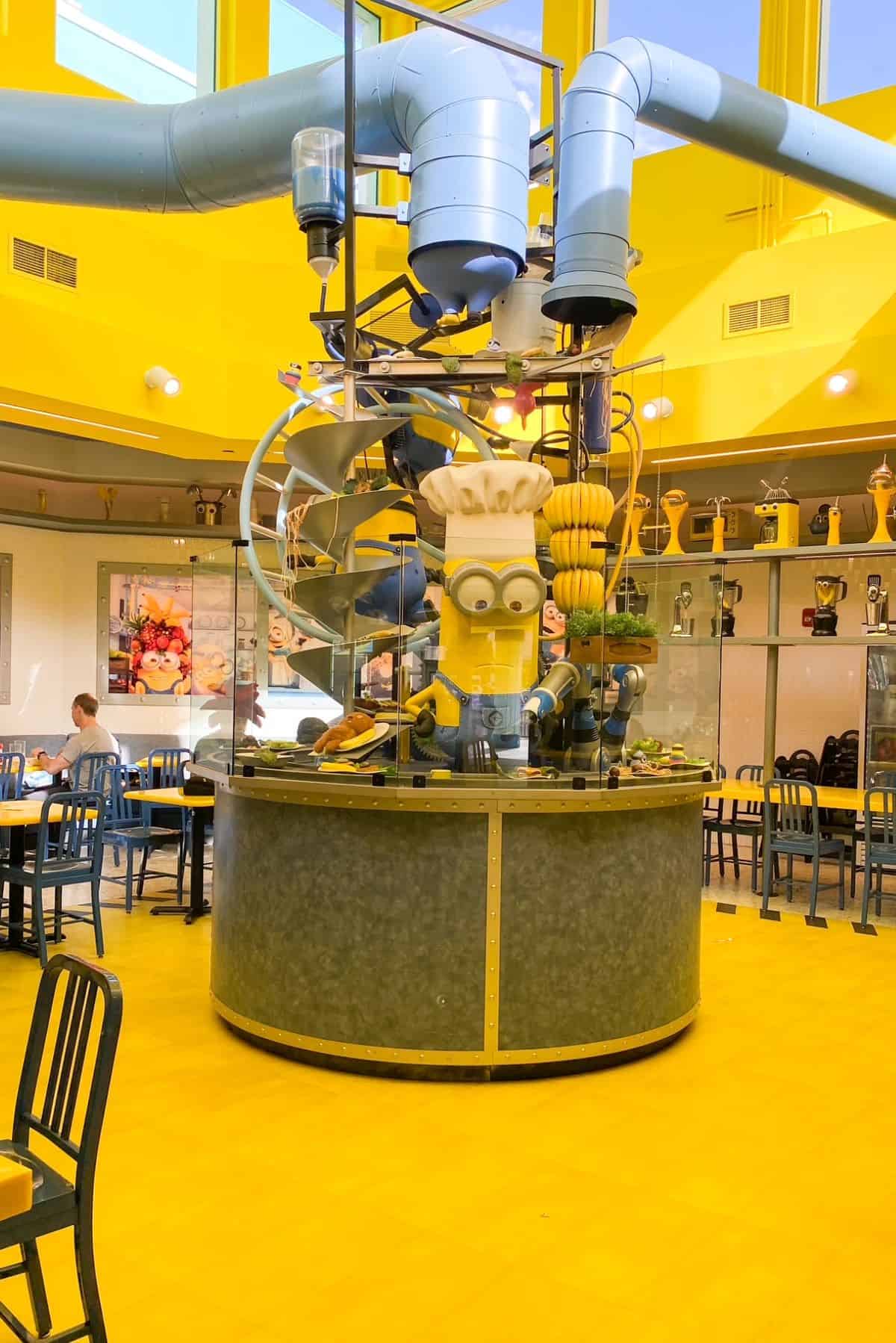 minions cafe interior decor