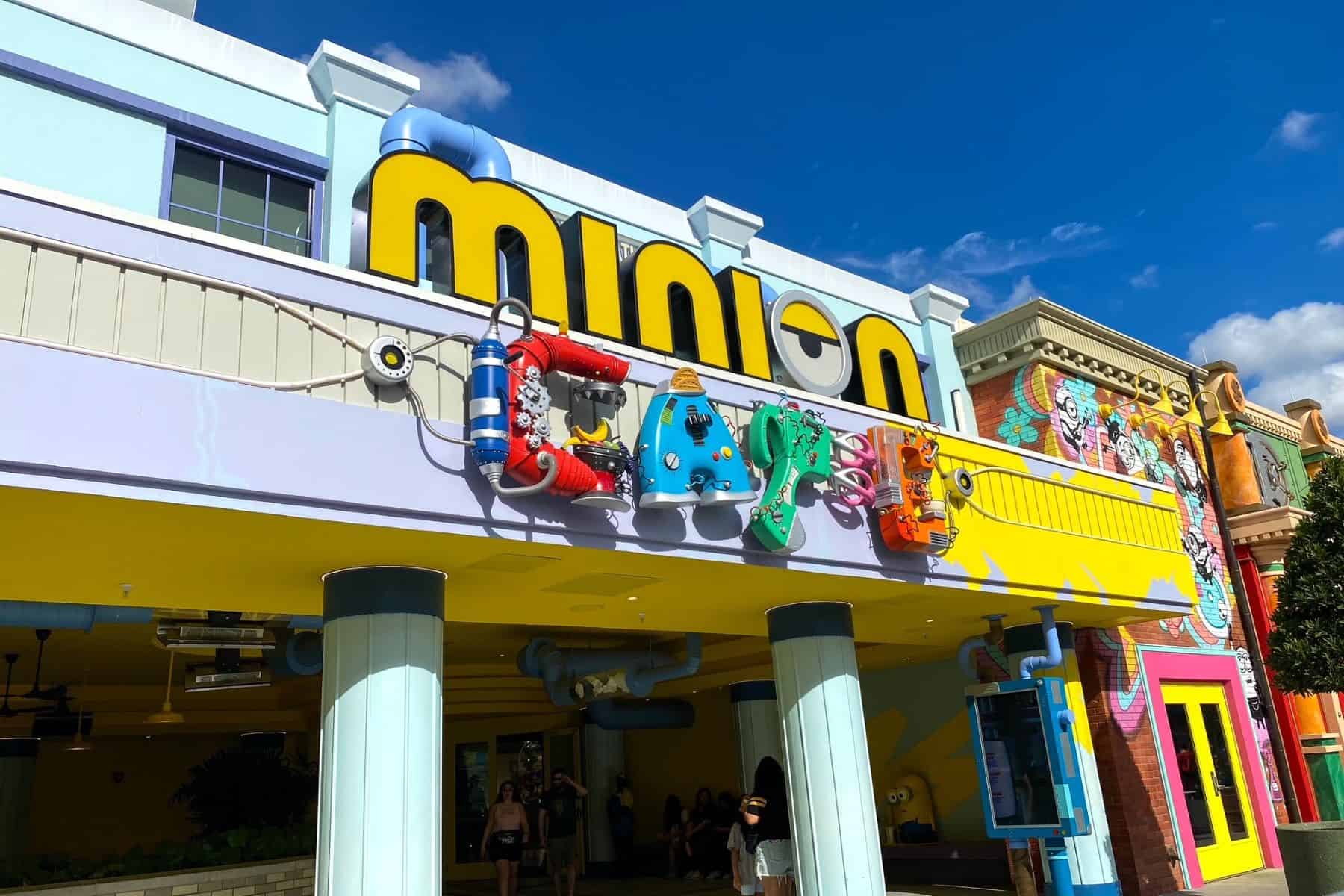 minions cafe universal studios orlando florida
