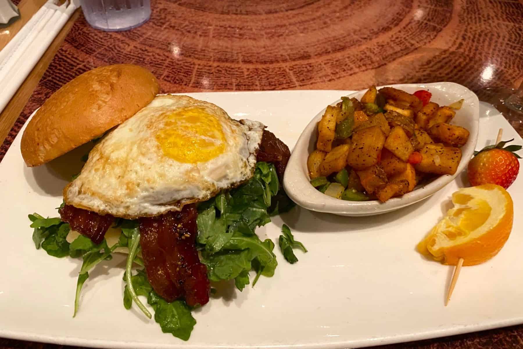 rainforest cafe Iggy's Egg Sandwich