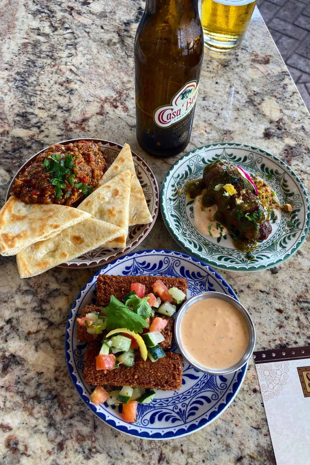 spice road table epcot hummus fries and kefta