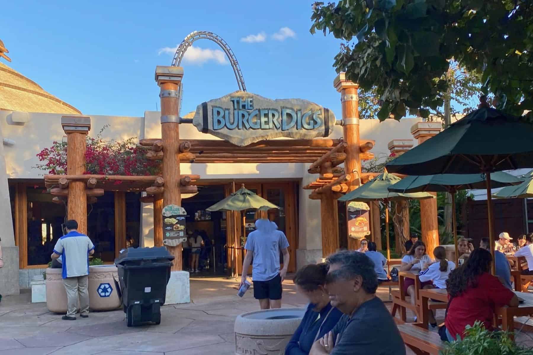 the burger digs universal